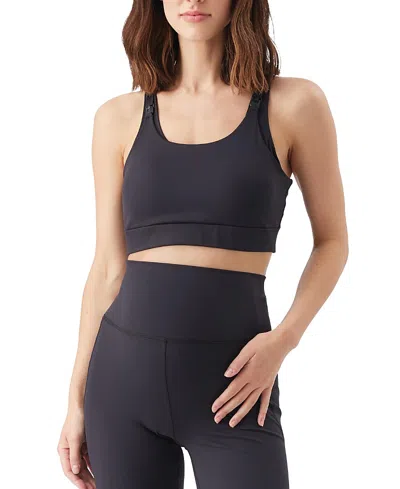 Ripe Maternity Tempo Nursing Crop Top In Black