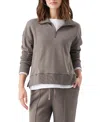 Ripe Maternity Terry Nursing Sweat Sweater In Brown