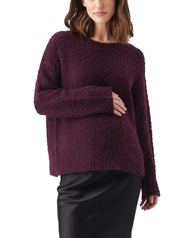 Ripe Maternity Theo Cosy Knit Sweater In Purple