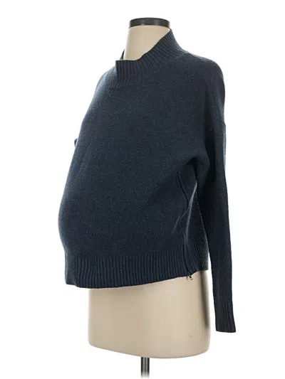 Pre-owned Ripe Turtleneck Sweater In Blue