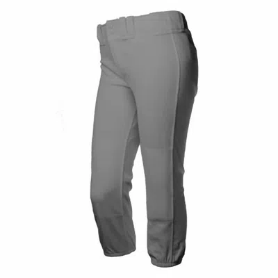 Rip-it Women's 4-way Stretch Pro Softball Pants In Grey In Gray