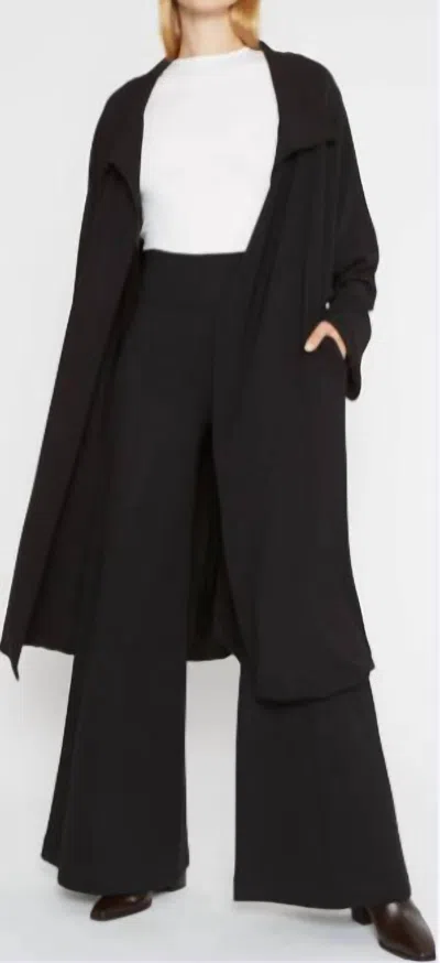 Ripley Rader Crepe Overcoat In Black