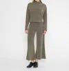 Ripley Rader Boucle Cropped Wide Leg Pant In Pebble