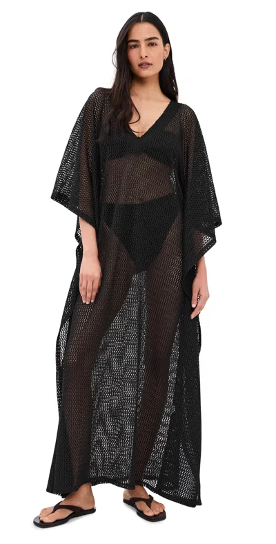 Ripley Rader Fishnet Caftan Black