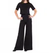 Ripley Rader Iconic Ponte Knit Wide Leg Pant In Black In Black