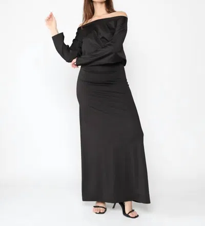 Ripley Rader Jersey Girl Cool Dress In Black