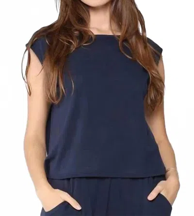 Ripley Rader Jersey Lounge Tank In Navy In Blue