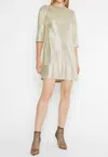 Ripley Rader Metallic A-line Dress