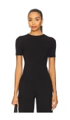 Ripley Rader Modal Jersey Fitted T-shirt In Black