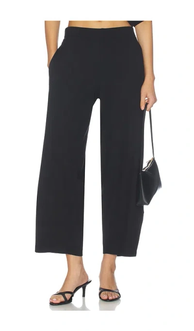 Ripley Rader Ponte Knit Barrel Pant In Black