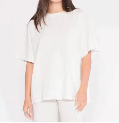 Ripley Rader Ponte Knit Big Shirt In Off White
