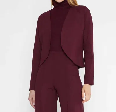 Ripley Rader Ponte Knit Bolero In Elderberry In Brown