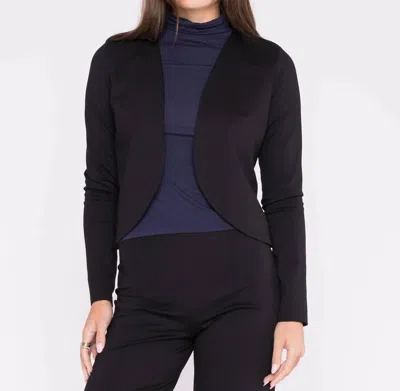 Ripley Rader Ponte Knit Bolero Top In Black