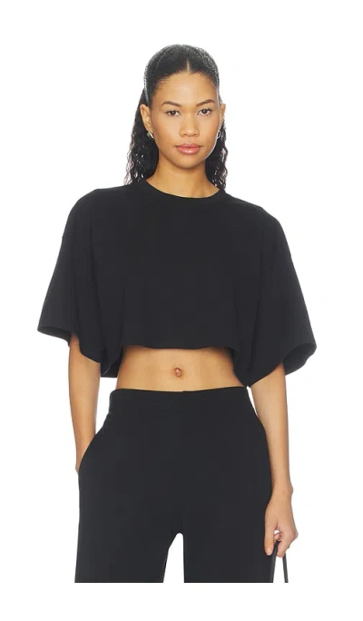 Ripley Rader Ponte Knit Crop Top In Black