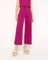 Ripley Rader Ponte Knit Wide Leg Pants In Fuchsia In Pink