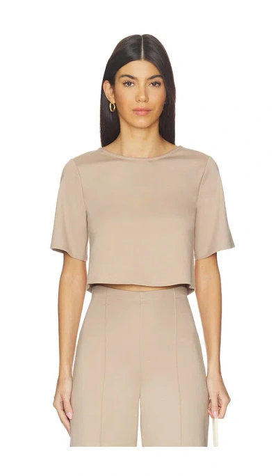 Ripley Rader Kurzarm-oberteil Aus Courtelle-jersey In Brown