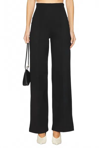 Ripley Rader Ponte Knit Straight Leg Pant - Plus In Black