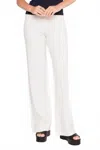 Ripley Rader Ponte Knit Straight Leg Pants In Off White In White