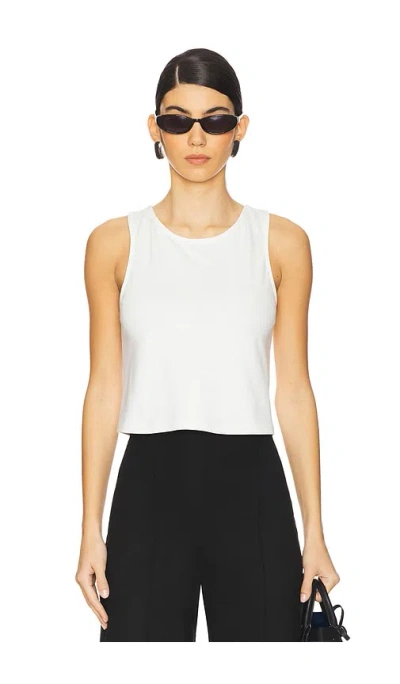 Ripley Rader Ponte Knit Tank Top In 米白