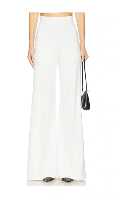 Ripley Rader Ponte Knit Wide Leg Pant In Off White