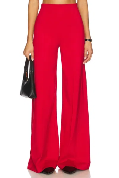 Ripley Rader Ponte Knit Wide Leg Pant In Red