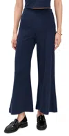 Ripley Rader Ponte Knit Wide Leg Pants Navy In Black