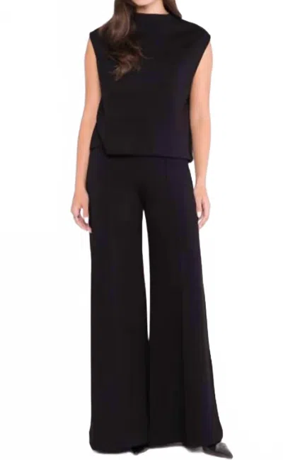 Ripley Rader Scuba Perfect Wide Leg Pant In Black