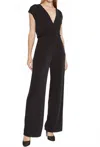 Ripley Rader Slinky Jersey Jumpsuit In Black In Black