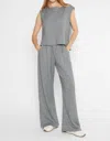 RIPLEY RADER SWEATER KNIT LOUNGE PANT IN HEATHER GREY