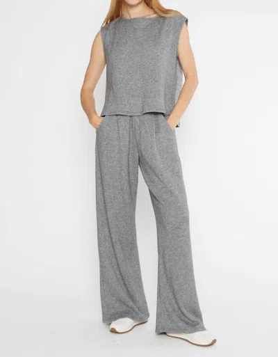 Ripley Rader Sweater Knit Lounge Pant In Heather Grey