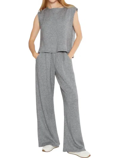 Ripley Rader Sweater Knit Lounge Pants In Heather Grey In Gray