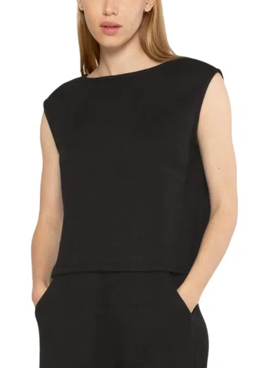 Ripley Rader Sweater Knit Lounge Tank Top In Black