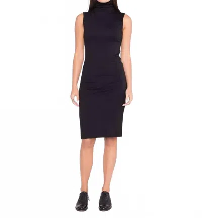 Ripley Rader Tank Midi Turtleneck Dress In Black