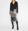 Ripley Rader Tinsel Midi Skirt In Silver In Silver