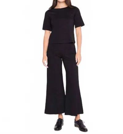 Ripley Rader Women's Ponte Knit Wide Leg Pant In Black