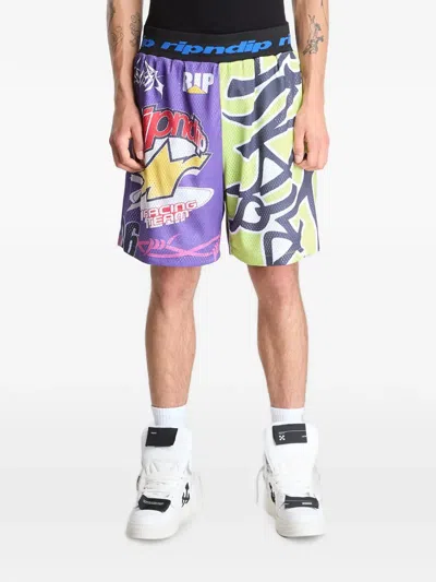 Ripndip Allstar Shorts In Multi