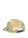 Ripndip Camouflage-print Patchwork Cap In Green