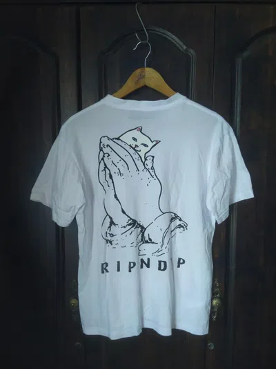 Pre-owned Ripndip Casual Shirt In White