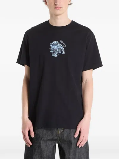 Ripndip Cyborg Graphic-print T-shirt In Black