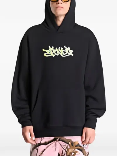 Ripndip Dragon-print Hoodie In Blue