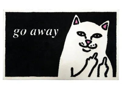 Pre-owned Ripndip Go Away Rug Black