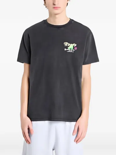 Ripndip Gourmet Cat Food T-shirt In Black