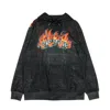Ripndip Hell Ride Hoodie Men's Hoodie Black Mineral Wash In Black Mineral Wash
