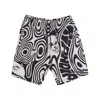 Ripndip Hypnotic Swim Shorts Men's Swim Shorts Black/cream In Black/cream