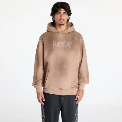 Ripndip Keep Out Hoodie Almond In Nude
