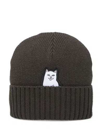 Ripndip Lord Nermal Beanie Hat In Brown
