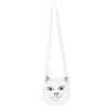 Ripndip Lord Nermal Sherpa Crossbody Bag White Men's Shoulder Bag In White
