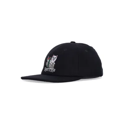 Ripndip Men's Flat Visor Cap Sushi Nerm Wool Cap Black