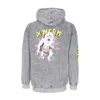 Ripndip Men's Hoodie X-nerm Hoodie Charcoal Mineral Wash In Charcoal Mineral Wash