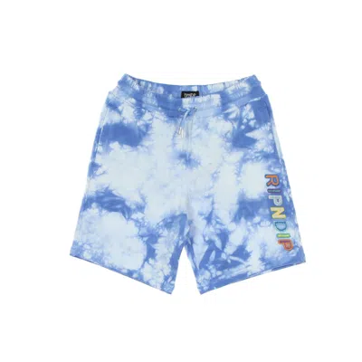 Ripndip Men's Tracksuit Shorts Prisma Sweatshorts Blue Lightning Wash